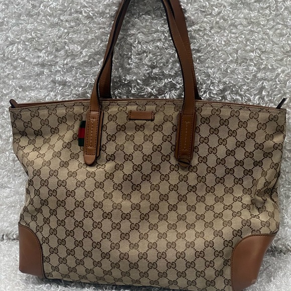 Gucci GG Canvas Shopper Tote Bag - Picture 1 of 16